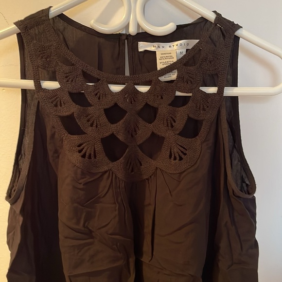 BN, Max Studio Black tunic - Picture 2 of 4
